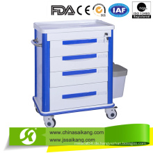 Medizinische Notfall-Trolley-Medizin-Schrank (CE / FDA / ISO)